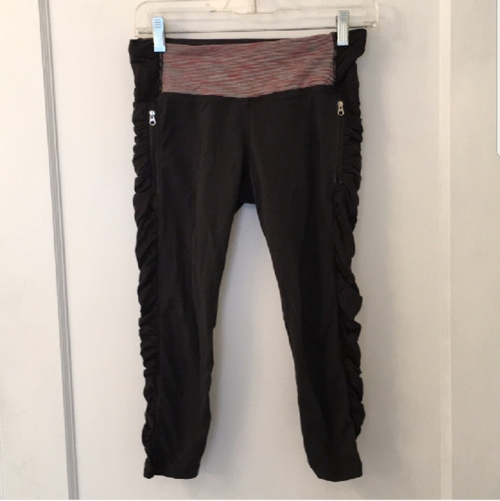 Lululemon Ruffle Luxtreme Crop Leggings